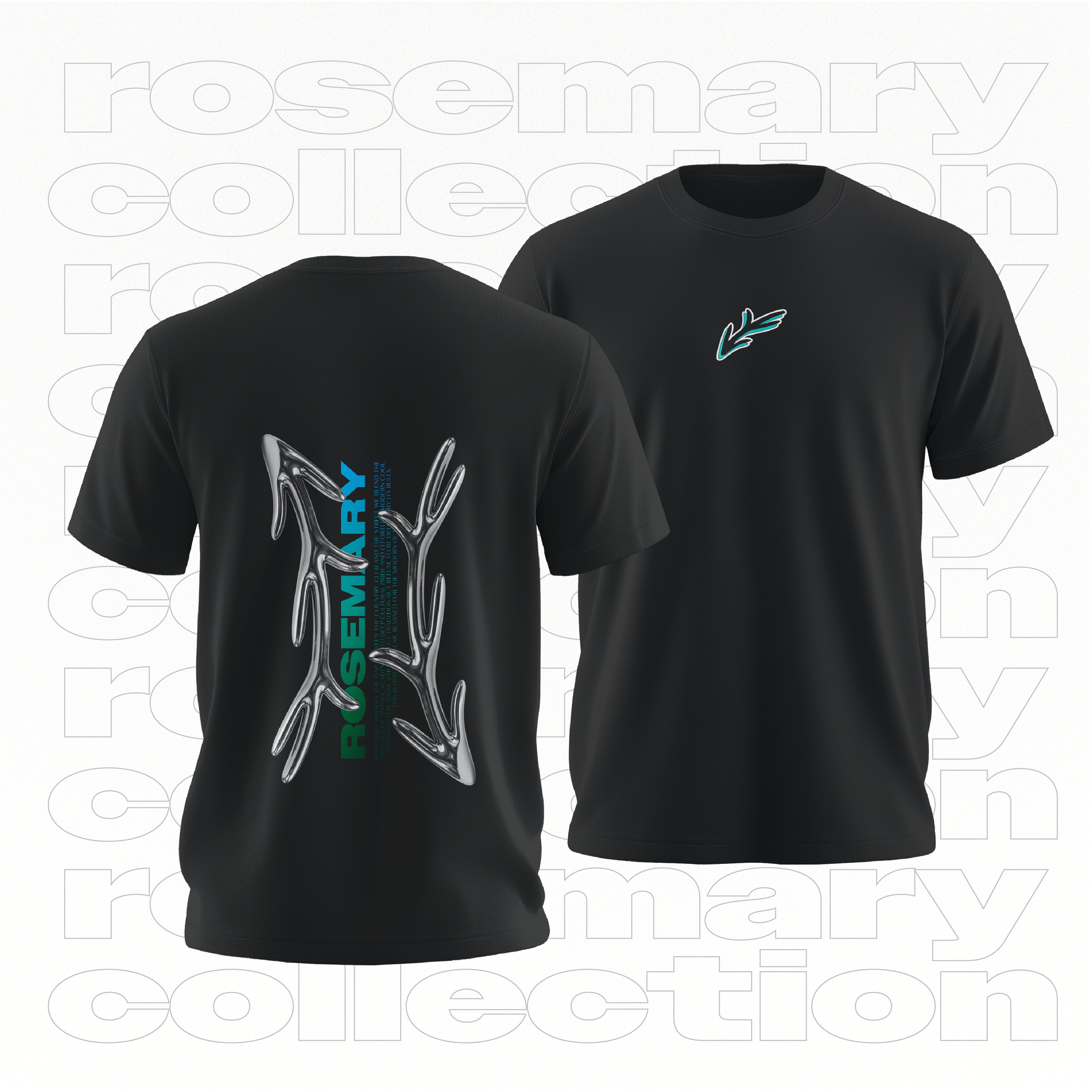 3D Chrome T-shirt