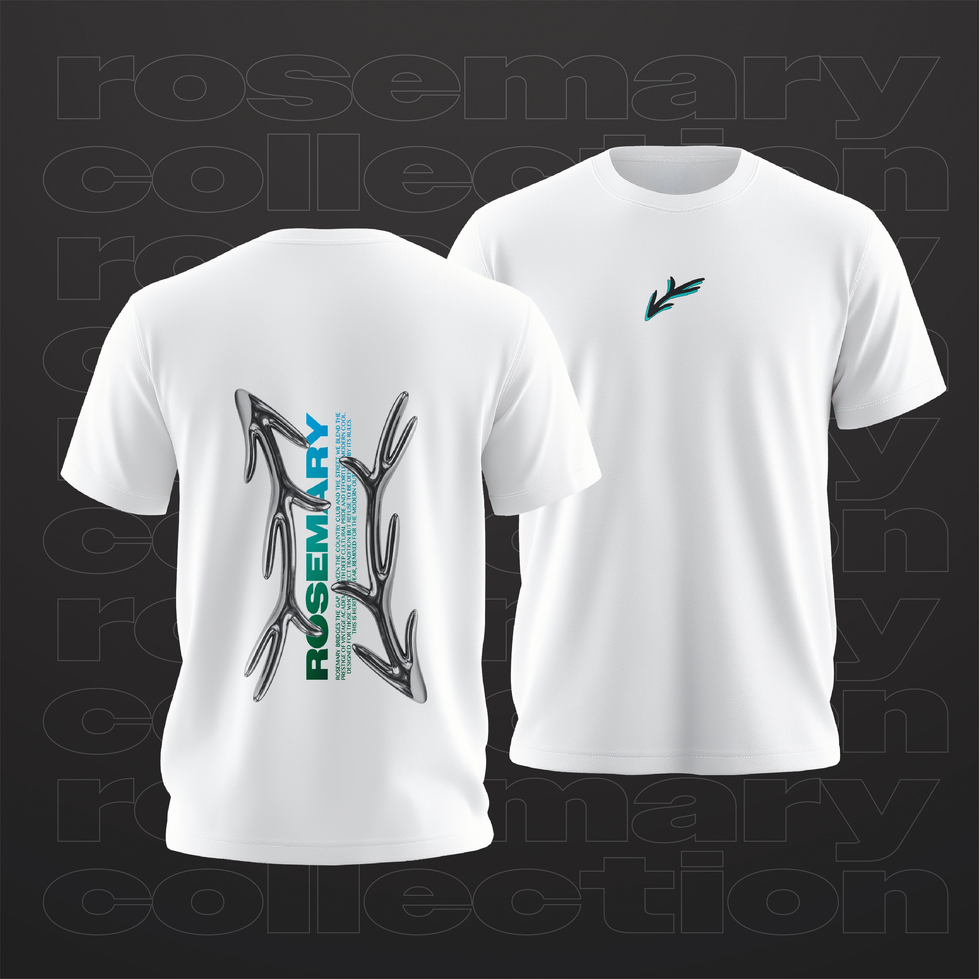 3D Chrome T-shirt